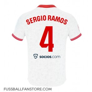 Sevilla Sergio Ramos #4 Replik Heimtrikot 2023-24 Kurzarm